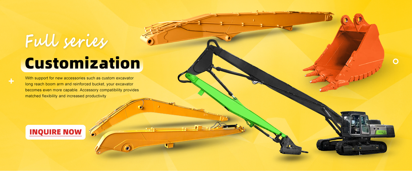 Graafwerktuig Telescopic Boom