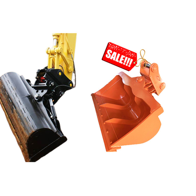 Hydraulische kantel emmer gemaakt van Q355B NM400 Staal efficiëntie graafmachine bevestigingen