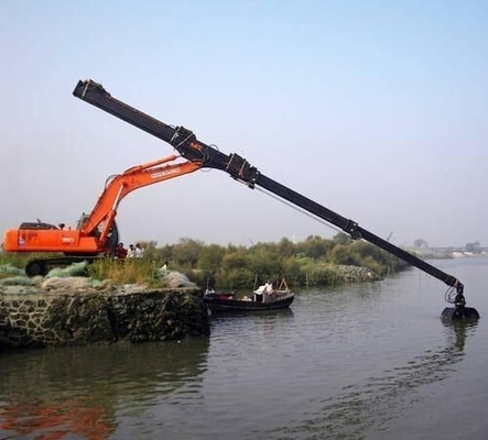 PC360 het lange Wapen van Graafwerktuigclamshell telescopic boom, Uitgebreid Lang Bereikwapen