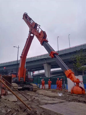 Lang het Bereik Telescopisch Wapen in drie stadia van Graafwerktuiglong reach boom Geschikt voor Alle Merken