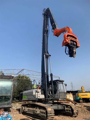 Q355B materieel 47-52T-Graafwerktuig Pile Driver Attachment voor SANY-KAT HITACHI KOMATSU DOOSAN