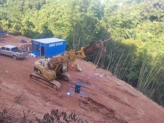 Kort Graafwerktuig  320 het Multifunctionele Q355B Materiaal van het Tunnelwapen