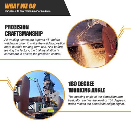 De Vernielingsgraafwerktuig Long Reach Boom van Q355B Q690D voor