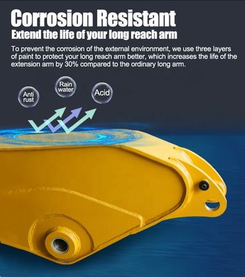 22m roestvrij lange mini graafmachine lange arm voor Komatsu Hitachi  Etc.