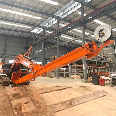 GRAAFMACHINE Telescopische giek, telescopische lepelarm 14m