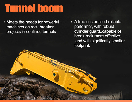 Hoogvermogen graafmachine tunnel boom korte boom graafmachine lange reikarm voor graafmachine voor kat hitachi komatsu zoomlion