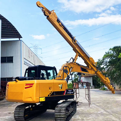 Bosbouw Boomverzorging Excavator Telescopische arm met greep voor kat Hitachi Komatsu Kobelco