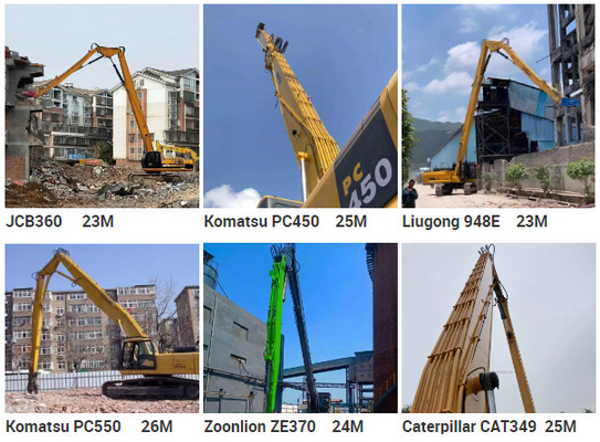 Mini graafmachine Long Reach Demolition Boom Voor ZX60 PC120 CAT316 graafmachine High Reach Demolition Demolition Graafmachine