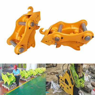 Veilige hoog-efficiënte graafmachine snelle koppeling, hydraulische snelle aansluiting met pinnen voor kat hitachi komatsu sanny