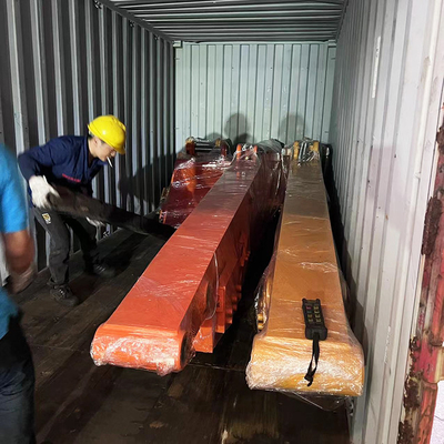 10m Long 20 Ton Excavator Sliding Arm, Regelbare Boom voor Dx200 Sy205 Cat320