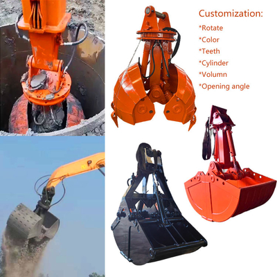 Warm Geel/Grijz/Etc Komatsu Duurzaam klemschel emmer mini graaf emmer voor graafzemmer zeef emmer rek emmer