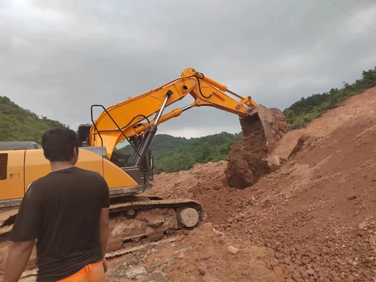 Hitachi ZX300 End Excavator Tunnel Boom met 9,5 Rpm Swing Speed