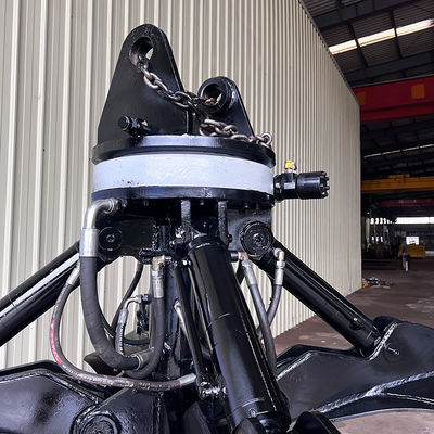 Greep van de Pc360300 Zx220 de Hydraulische Rots, het Graafwerktuig Rotating Grab van de 360 Graadwartel