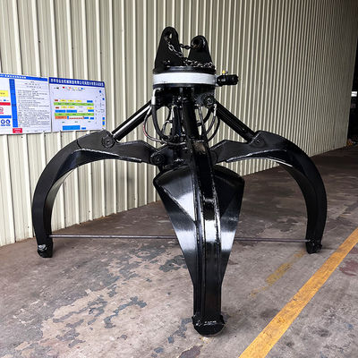 Greep van de Pc360300 Zx220 de Hydraulische Rots, het Graafwerktuig Rotating Grab van de 360 Graadwartel