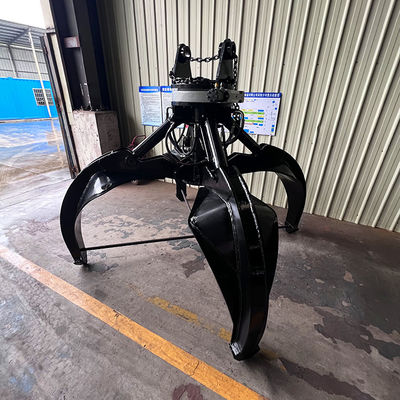 Greep van de Pc360300 Zx220 de Hydraulische Rots, het Graafwerktuig Rotating Grab van de 360 Graadwartel