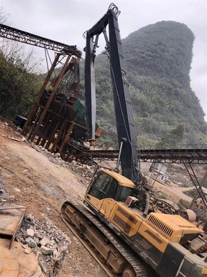 Q690D Demolition Boom Arm Excavator High Reach 26M 28M 30M Voor Sanny Hitachi zware apparatuuronderdelen
