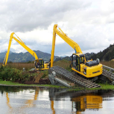Amfibisch Graafwerktuig Long Reach die 14M, Lang de Boomwapen van 320 de Rivier graven