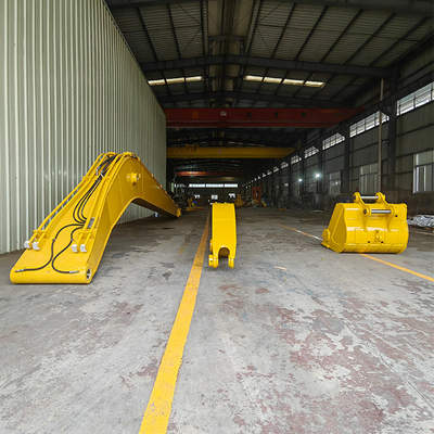 Snak Bereikgraafwerktuig Dipper Arm 10m - 28M With Bucket And Cilinder naar CAT