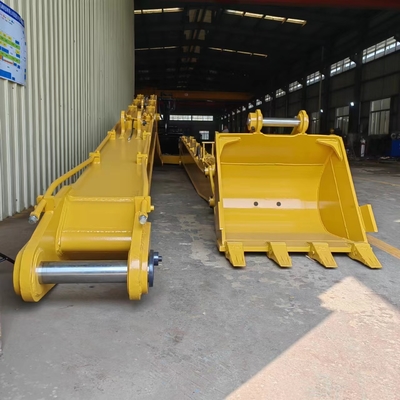 Snak Bereikgraafwerktuig Dipper Arm 10m - 28M With Bucket And Cilinder naar CAT