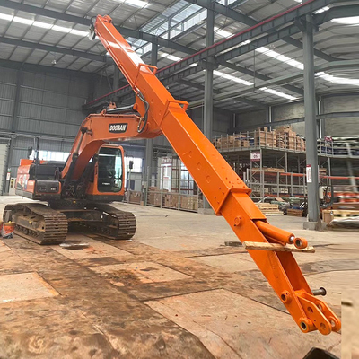 Bosbouw Boomverzorging Excavator Telescopische arm met greep voor kat Hitachi Komatsu Kobelco