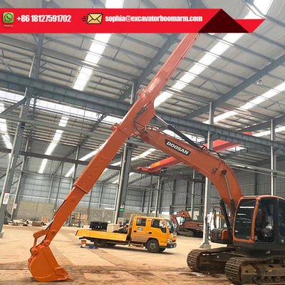Gepersonaliseerde kleurengraafmachine Teleskopische boom Diepgraafcapaciteit 0.2-1cbm Bucket Capaciteit