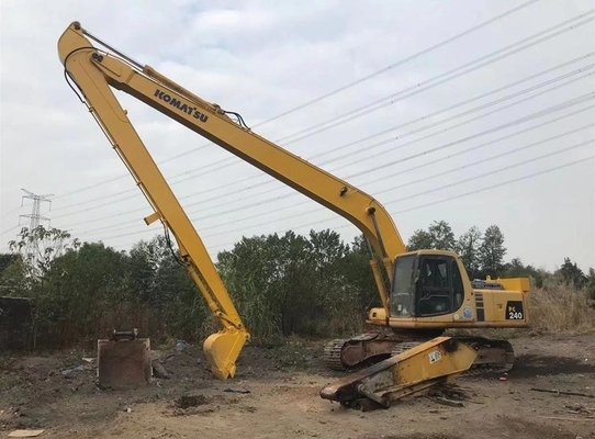 18m 19m Long Reach Excavator Booms Geel Zwart Aanpassingskleur