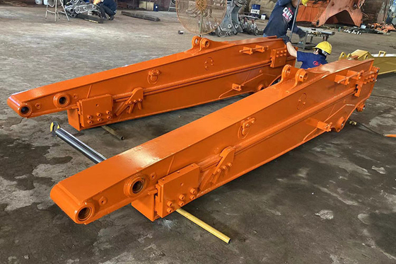 OEM Grondverzetgraafwerktuig Sliding Arm, Q355B-Graafwerktuig Long Boom