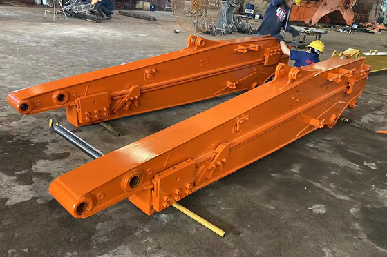 Q355B Geverfde graafmachine schuifarm met 12M lengte 0,5cbm emmercapaciteit schuifverlengingsweg