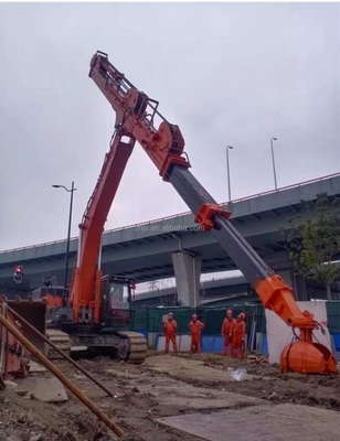 Hoog Productiviteitsgraafwerktuig Telescopic Arm For Cat Komatsu Hitachi