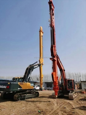 Hoog effectieve graafmachine telescopische boom lang bereik boom graafmachine voor het graven dieper telescopische boom graafmachine clamshell
