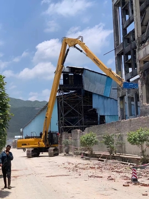 Q690D Demolition Boom Arm Excavator High Reach 26M 28M 30M Voor Sanny Hitachi zware apparatuuronderdelen