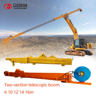 HD700 de Emmer van Telescopic Boom With Clamshell van het staalgraafwerktuig voor  Hitachi Volvo