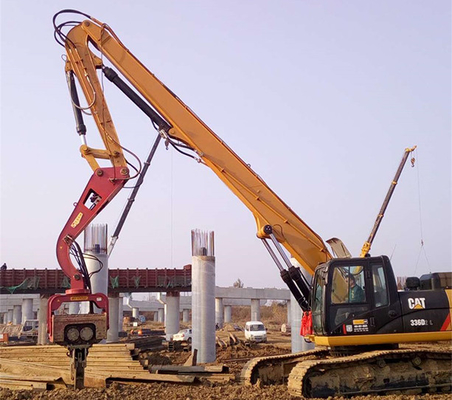 Stalen graafmachine met een druk van 25 MPa, maximale druk van 15 M, diepte, koppel en snelheid