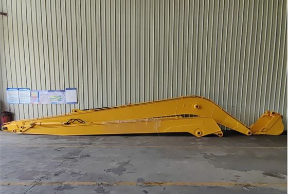Geel Grijze graafmachine Long Reach Boom Voor Sanny Hitachi Komatsu