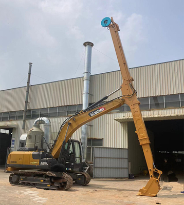 Hoge sterkte graafmachine telescopische lange afstand boom arm met emmer voor Liugong925