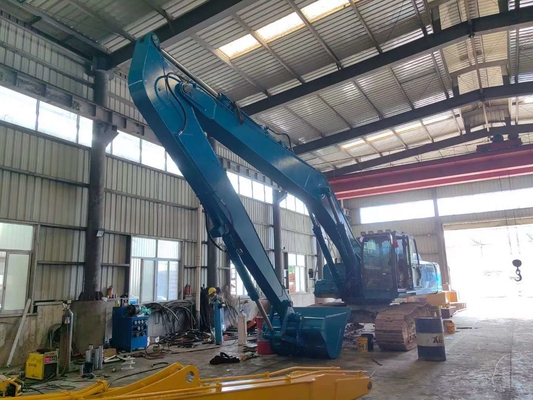 Q355B Graafmachine Long Reach Booms Arm Long Boom Geel Rood Groen 7m Lengte