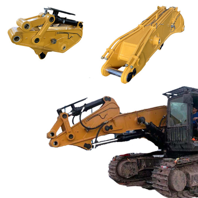 Hoogvermogen graafmachine tunnel boom korte boom graafmachine lange reikarm voor graafmachine voor kat hitachi komatsu zoomlion