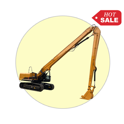 Hoge sterkte 23m 24m Demolition Boom Arm op graafmachine voor Sanny Komatsu Hitachi Kato Etc