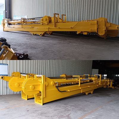 Hoog effectieve graafmachine telescopische boom lang bereik boom graafmachine voor het graven dieper telescopische boom graafmachine clamshell