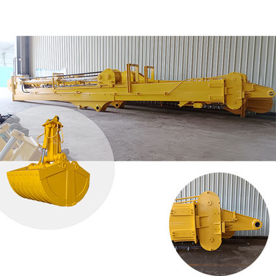 Clamshell Telescopische Arm Long Reach Boom 20m 25m 30m Voor  Hitachi Komatsu