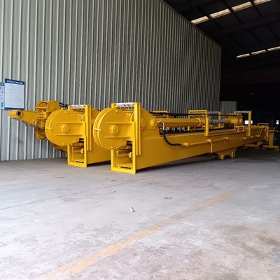 Excavator Teleskoparm Met Clamshell Bucket Voor Hitachi  Volvo XCMG Doosan