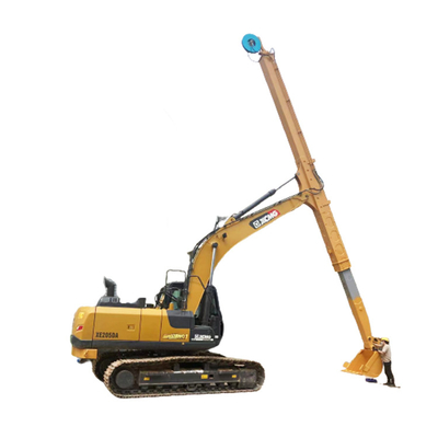 Hoogprecisie graafmachine tweefasige telescopische arm 12T-35T Foundation Pit Caisson Project LG700 ZX240