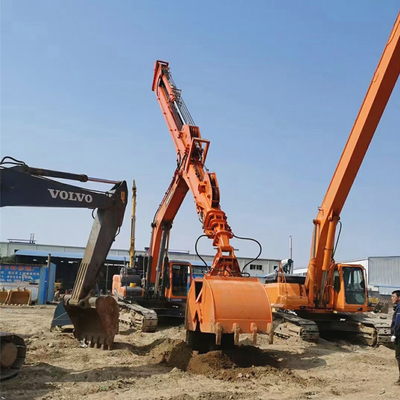Antislijtage 20-50ton Graafwerktuig Telescopische Boom Drie Segment 25m 30m 32m KAT SY PC ZX
