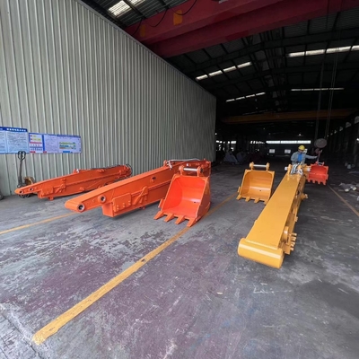 Q355B Geverfde graafmachine schuifarm met 12M lengte 0,5cbm emmercapaciteit schuifverlengingsweg