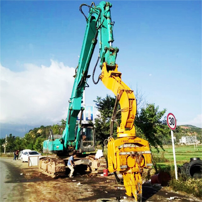 Goedkope 45-70 Tonnen graafmachine met stapelboommachine voor 18M-plaatstapel Vibro Hammer Optioneel SK450 SK460 SK480 SK495