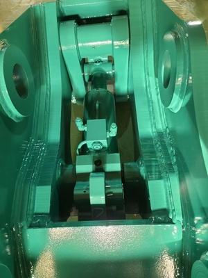 Veilige hoog-efficiënte graafmachine snelle koppeling, hydraulische snelle aansluiting met pinnen voor kat hitachi komatsu sanny