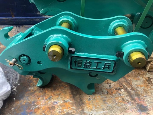 Veilige hoog-efficiënte graafmachine snelle koppeling, hydraulische snelle aansluiting met pinnen voor kat hitachi komatsu sanny