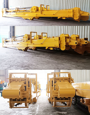 Hoog effectieve graafmachine telescopische boom lang bereik boom graafmachine voor het graven dieper telescopische boom graafmachine clamshell