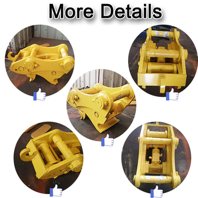 Hydraulische snelkoppeling voor 1 ton, 4 ton, 20 ton en 50 ton