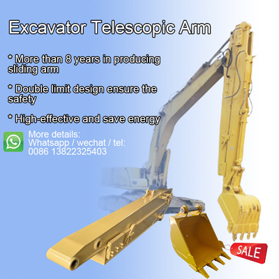 Meeste hoogwaardige telescopische graafmachine telescopische boom graafmachine lange arm graafmachine arm voor kat komatsu etc.